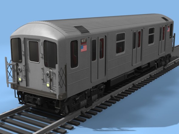 subway car 3d model - Subway Car by Dave777